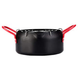 Olla Freidora, Sartén Olla de la freidora, cocina doméstica de 6 pulgadas, freidora, olla redonda con filtro de aceite para cocina de inducción y gas