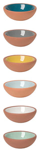 Now Designs - Juego de 6 cuencos (terracota)