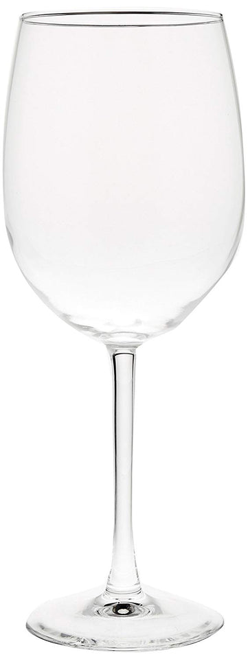 AmazonBasics - Copas de vino multiusos - 561 ml, Set de 4