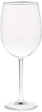 AmazonBasics - Copas de vino multiusos - 561 ml, Set de 4