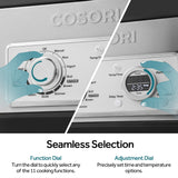 Cosori 6 Qt 11 en 1 programable multi cocina, olla lenta, arroz, café, sartén, caldera, steamer, yogurt Maker con retardo y función de mantener caliente, 86 ° a 400 °F, incluye libro de recetas, acero inoxidable (CP001-SC)