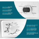 Cosori 6 Qt 11 en 1 programable multi cocina, olla lenta, arroz, café, sartén, caldera, steamer, yogurt Maker con retardo y función de mantener caliente, 86 ° a 400 °F, incluye libro de recetas, acero inoxidable (CP001-SC)