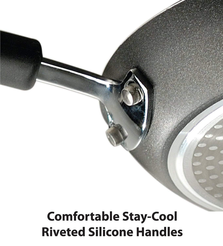 T-fal C515SC Professional Set de ollas y sartenes antiadherentes Thermo-Spot Indicador de Calor, Base Inducción, 12 piezas