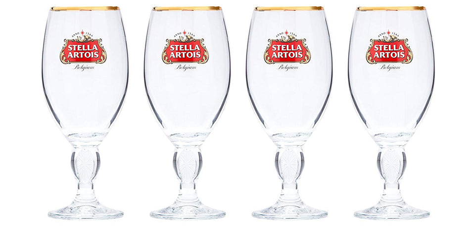 Boelter Brands 453532 Stella Artois - Copa para cáliz (33 cl), transparente, Classic, Transparente, 1-paquete, 1