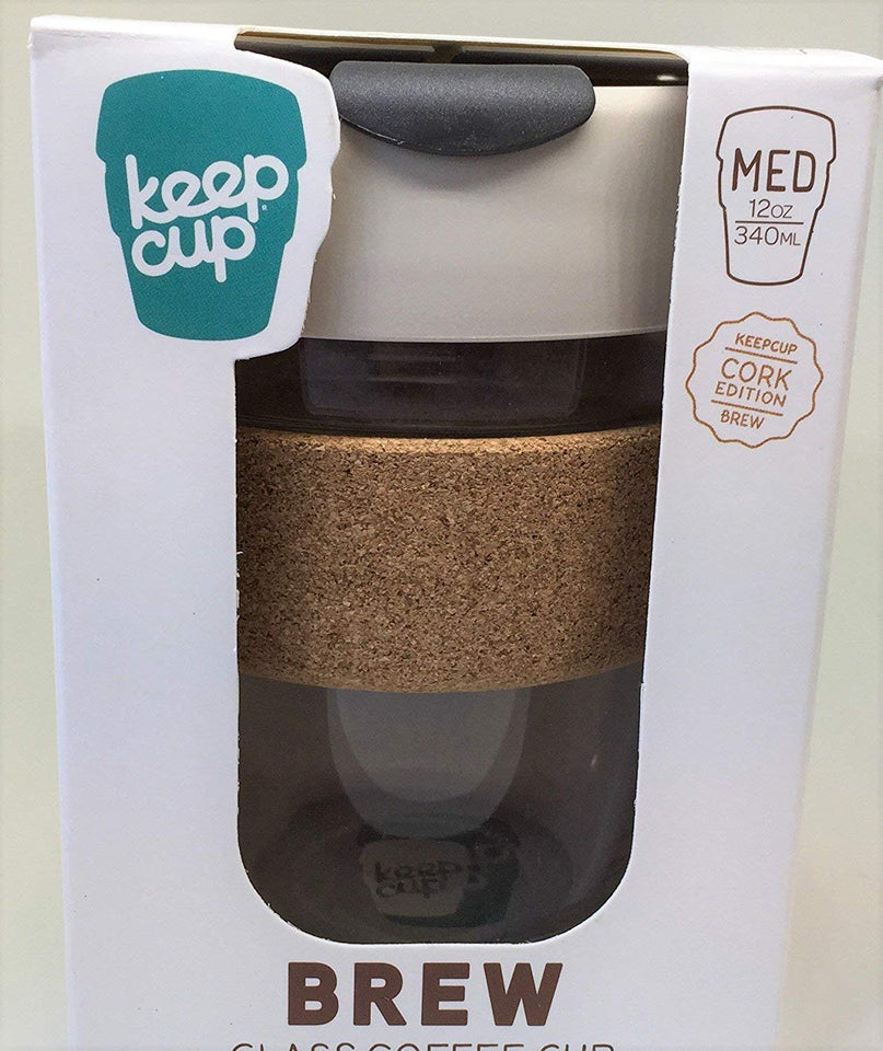 KeepCup Taza reutilizable de vidrio para café, Filtro, Multicolor, 8 oz Small
