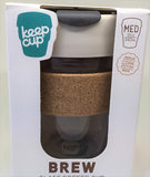 KeepCup Taza reutilizable de vidrio para café, Filtro, Multicolor, 8 oz Small
