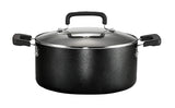 T-fal C530SC Set de Ollas y Sartenes Antiadherentes, 12 Piezas, Negro