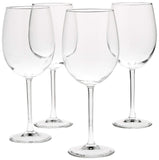 AmazonBasics - Copas de vino multiusos - 561 ml, Set de 4