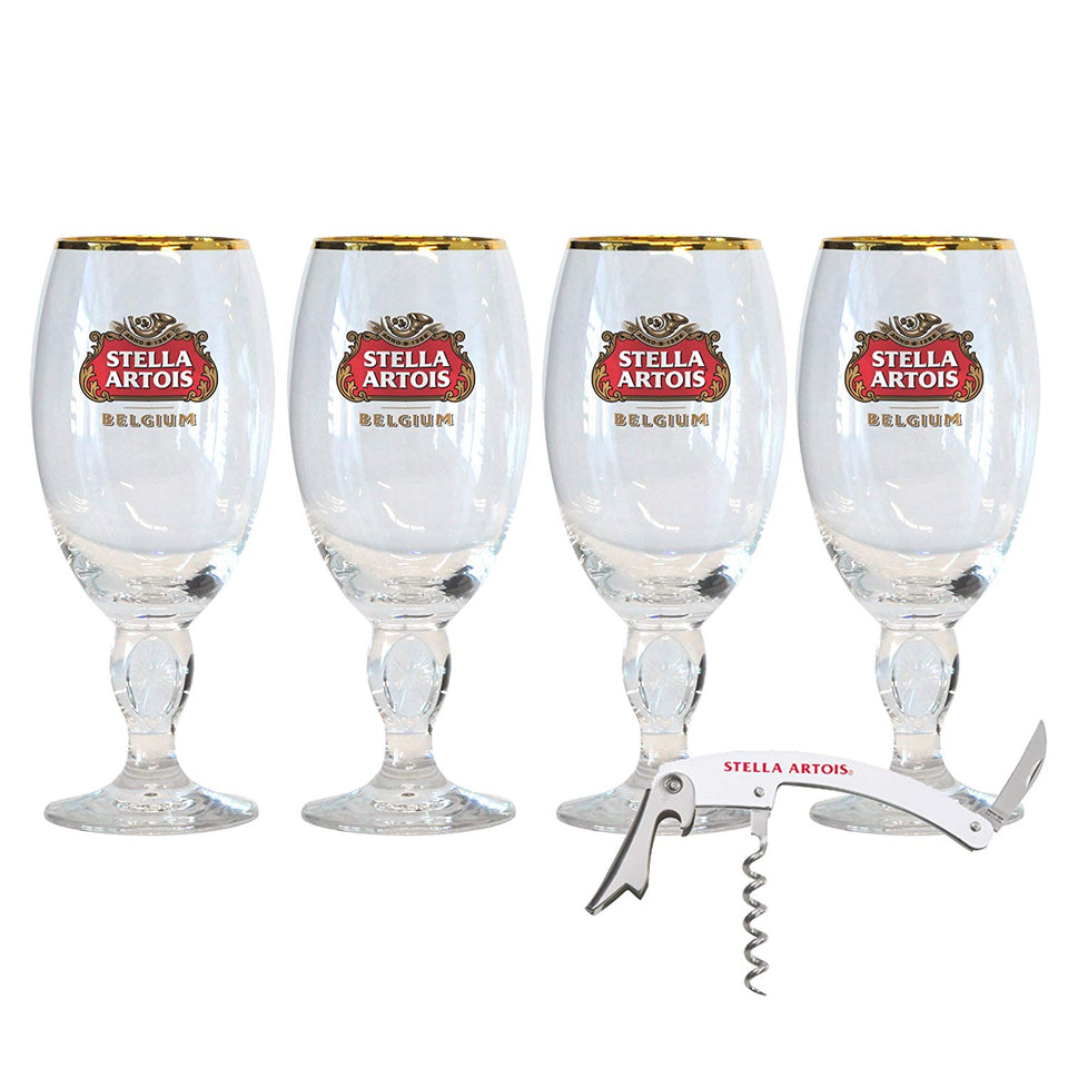 Boelter Brands 453532 Stella Artois - Copa para cáliz (33 cl), transparente, Classic, Transparente, 1-paquete, 1